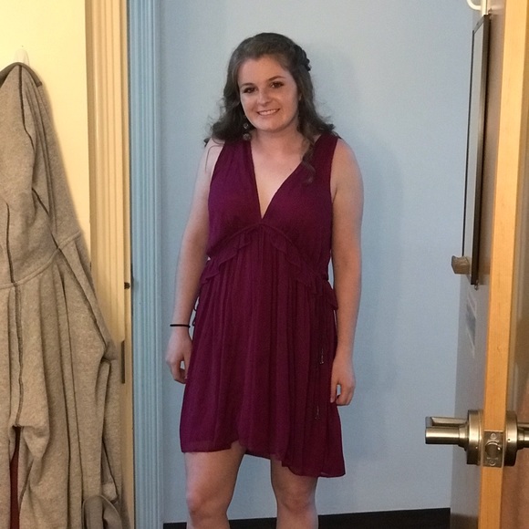 FREE PEOPLE Pink/Magenta Dress!!! - Picture 2 of 4